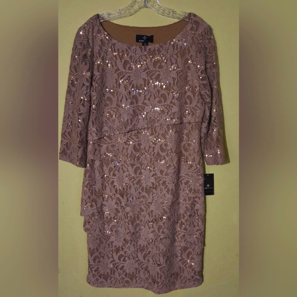 Ronni Sequined Dress Size 12